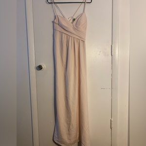 Tan long dress